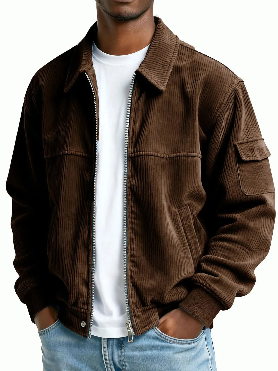 Hartwell | Men's Ribbed Texture Jacket