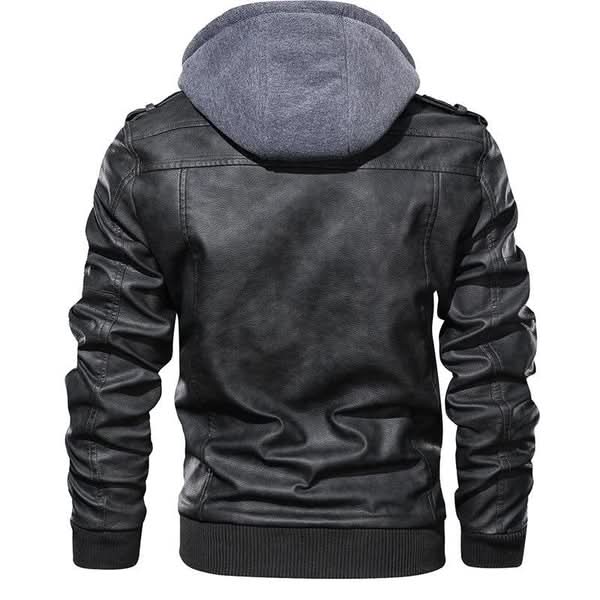Leather jacket for men
