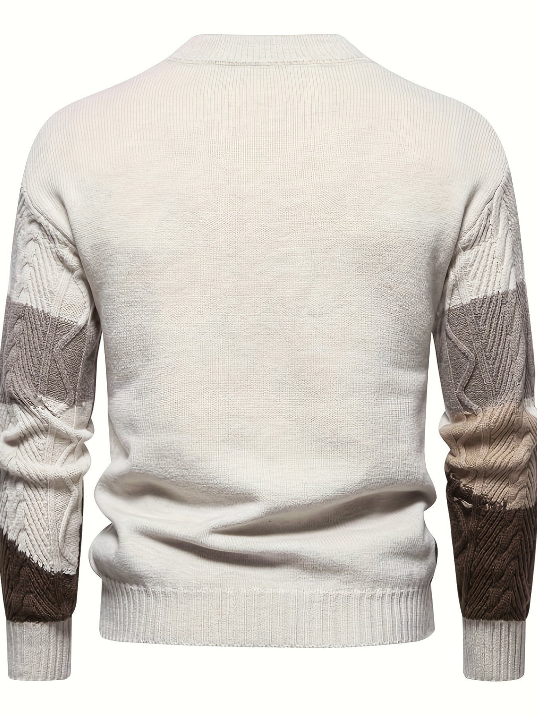 Henry | Cozy Colorblock Cable-Knit Sweater