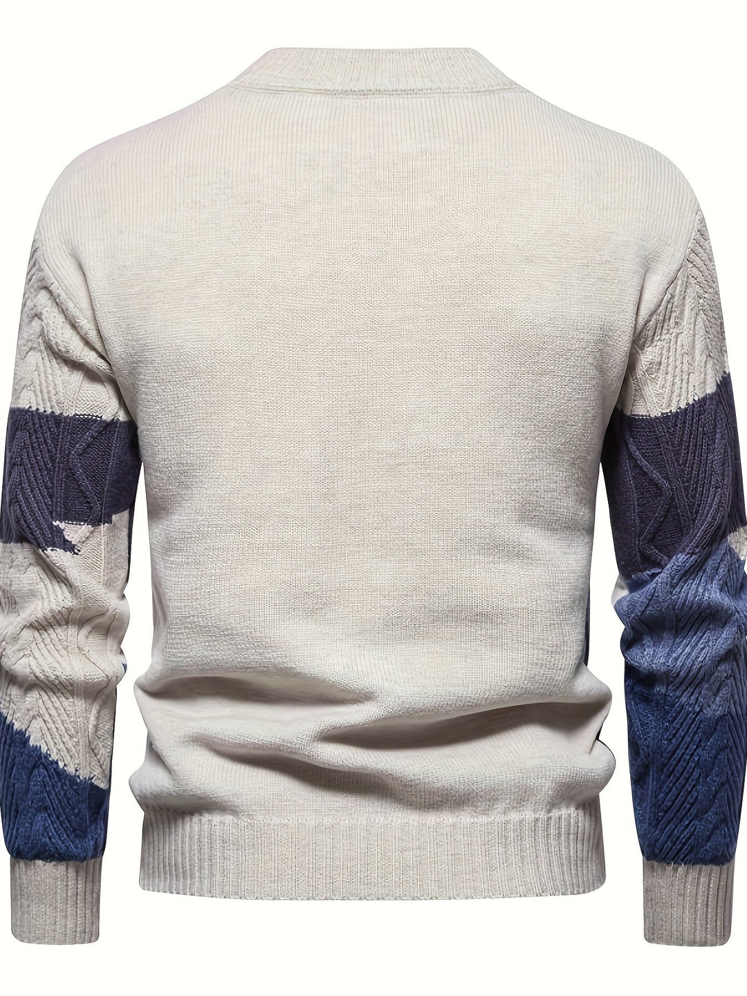 Henry | Cozy Colorblock Cable-Knit Sweater