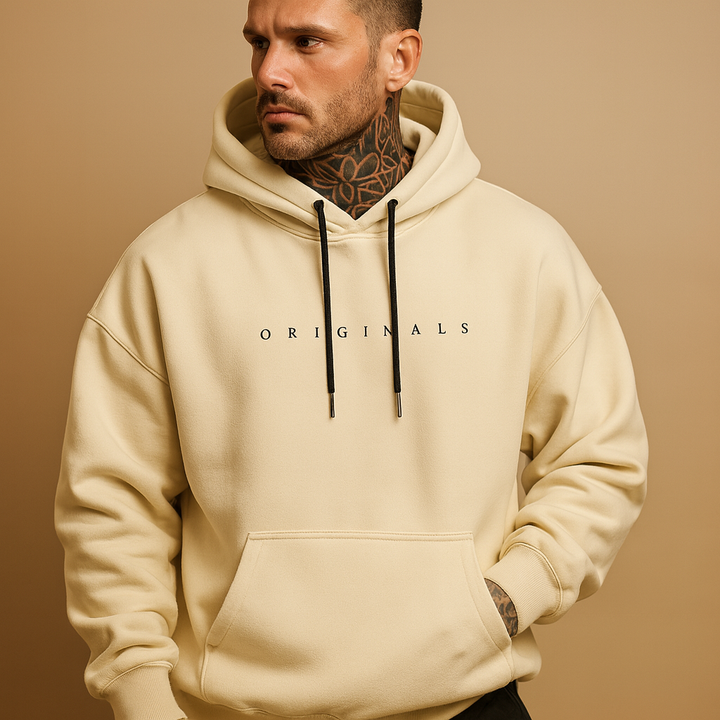Oversized Hættetrøje Til Herre