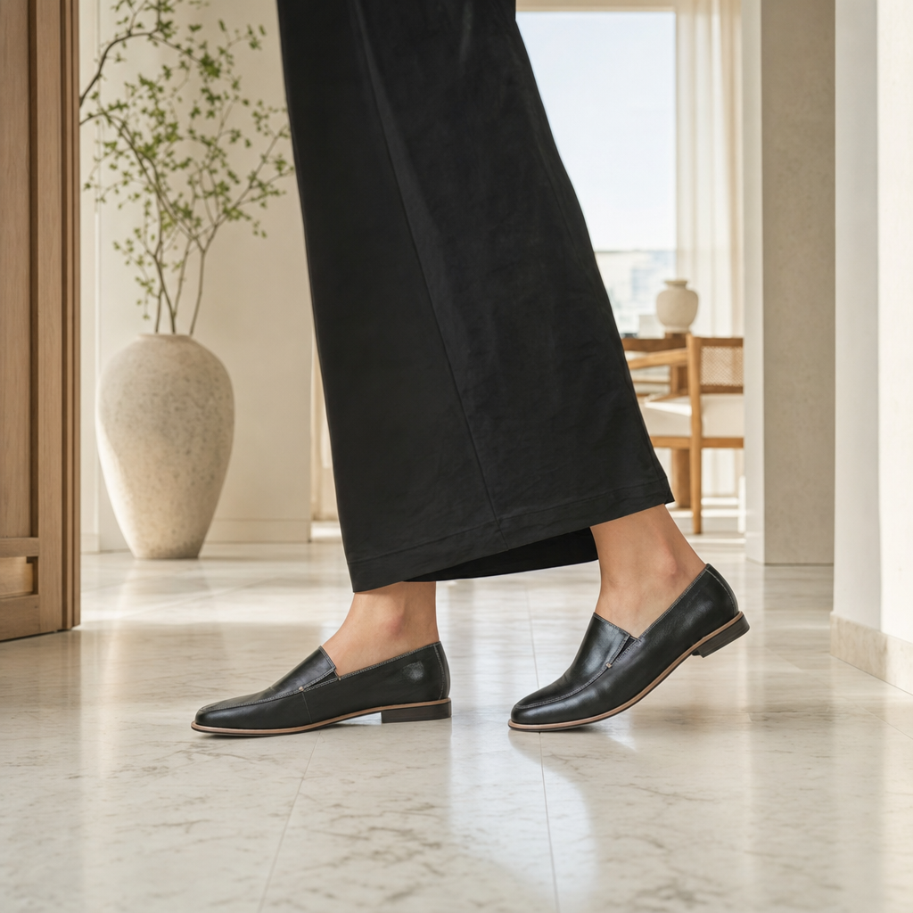 Elegant Slip-On Leather Loafers