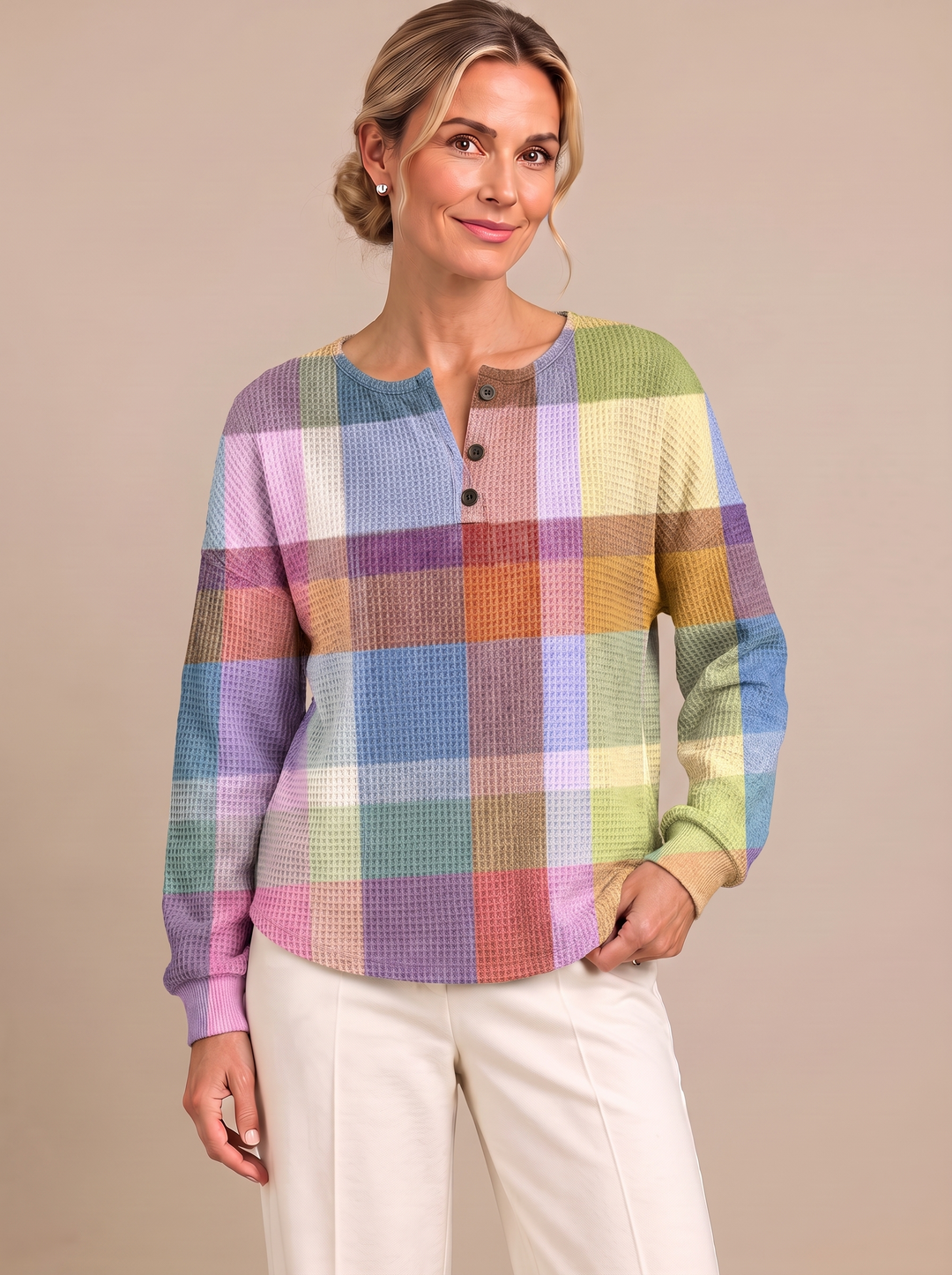 Plaid Top for Women