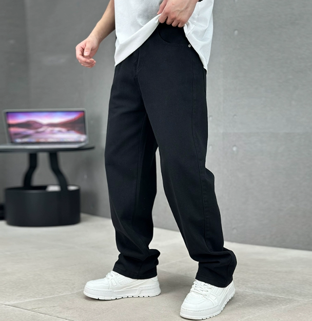 Vintage Herrejeans Med Tapered Ben