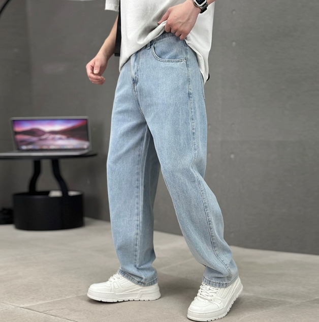 Vintage Herrejeans Med Tapered Ben