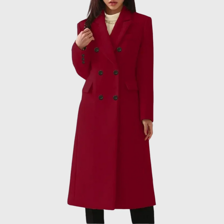 Classic wool coat for women