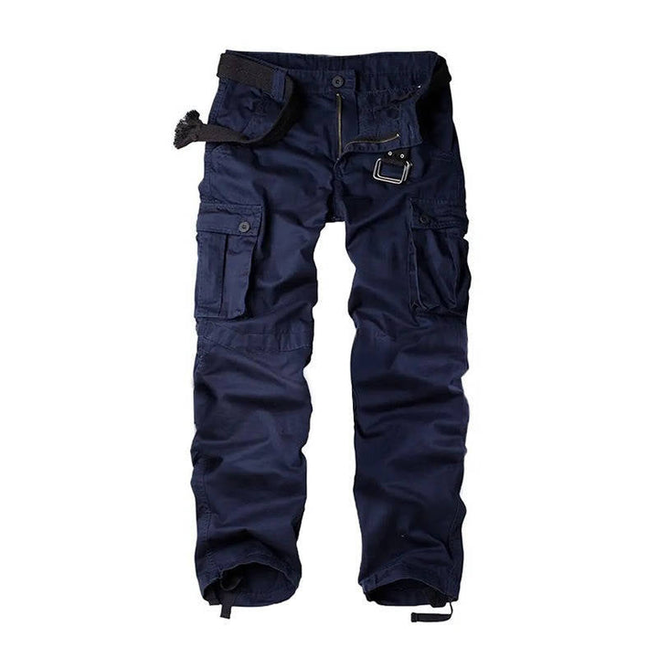 Camouflage Cargo Trousers with Multiple Pockets for Men