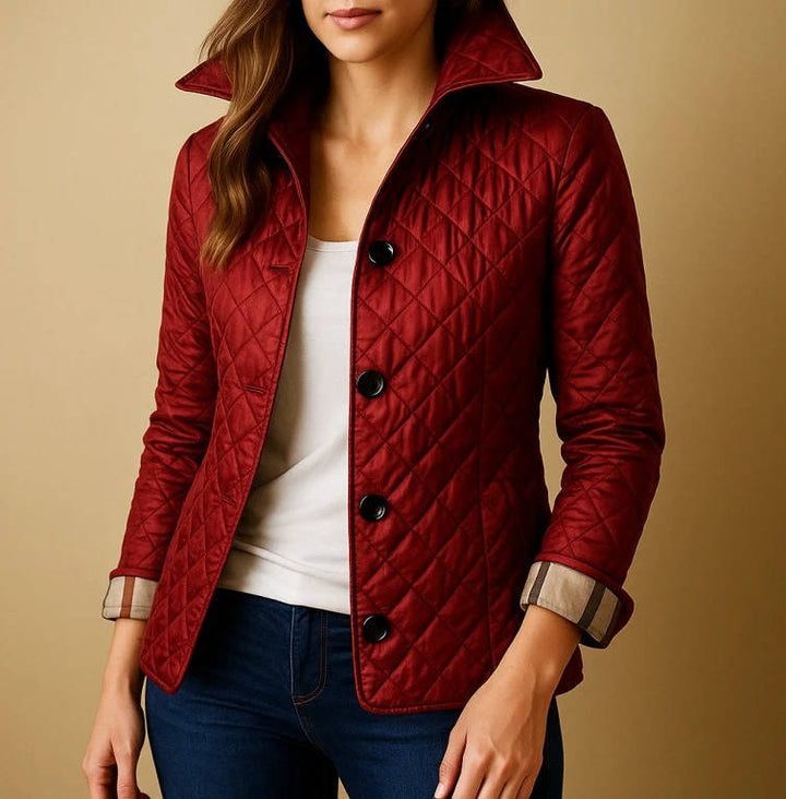 Lightweight quilted jacket for women