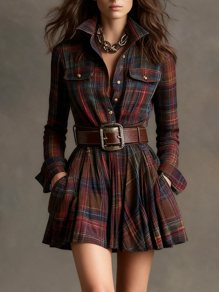 Ternet tweed minidress set for women