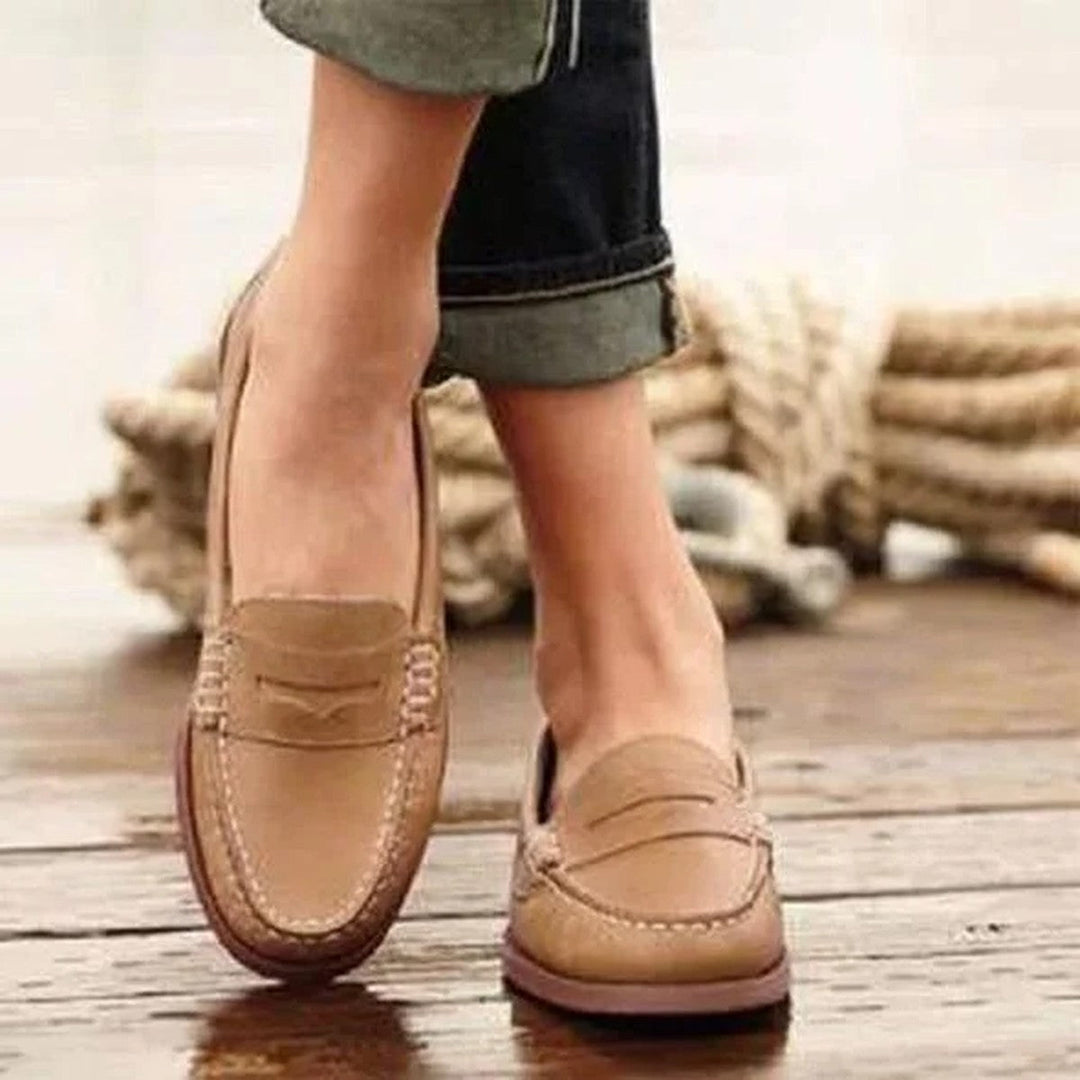 Penny loafers for women