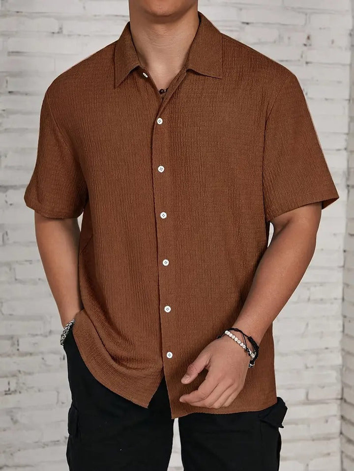 Casual button-up shirt for men