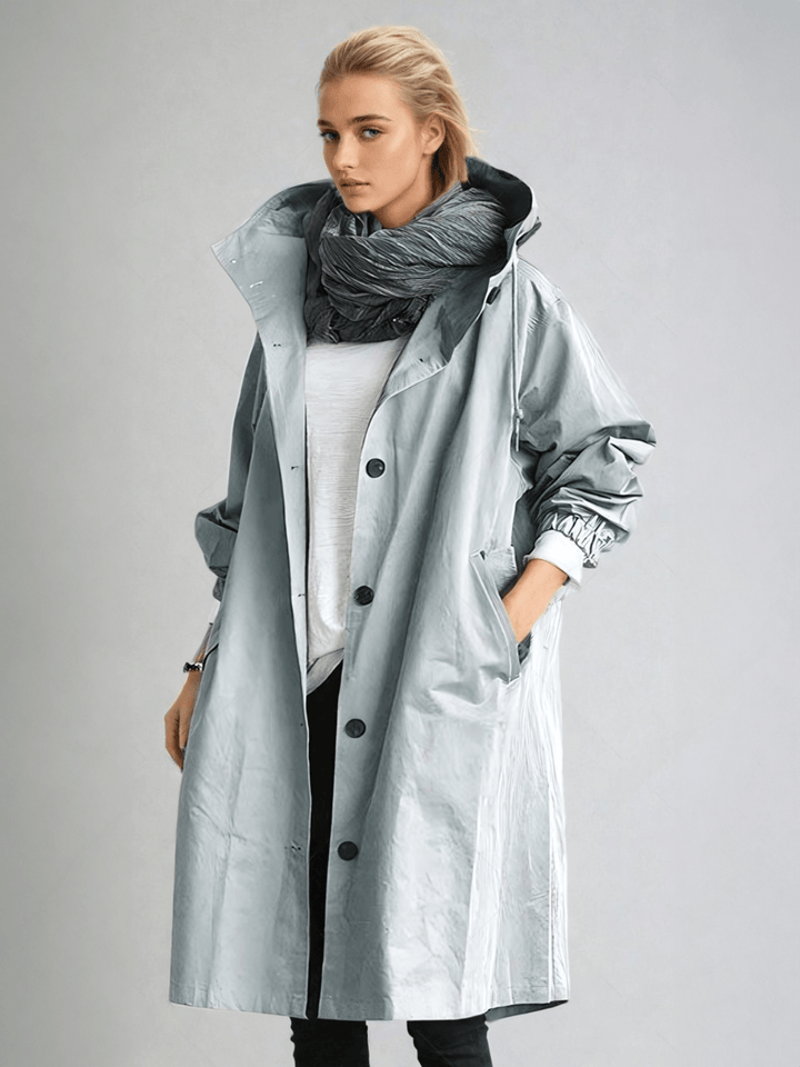 Vandafvisende Trenchcoat til Kvinder