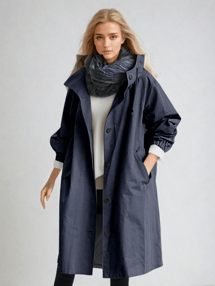 Vandafvisende Trenchcoat til Kvinder