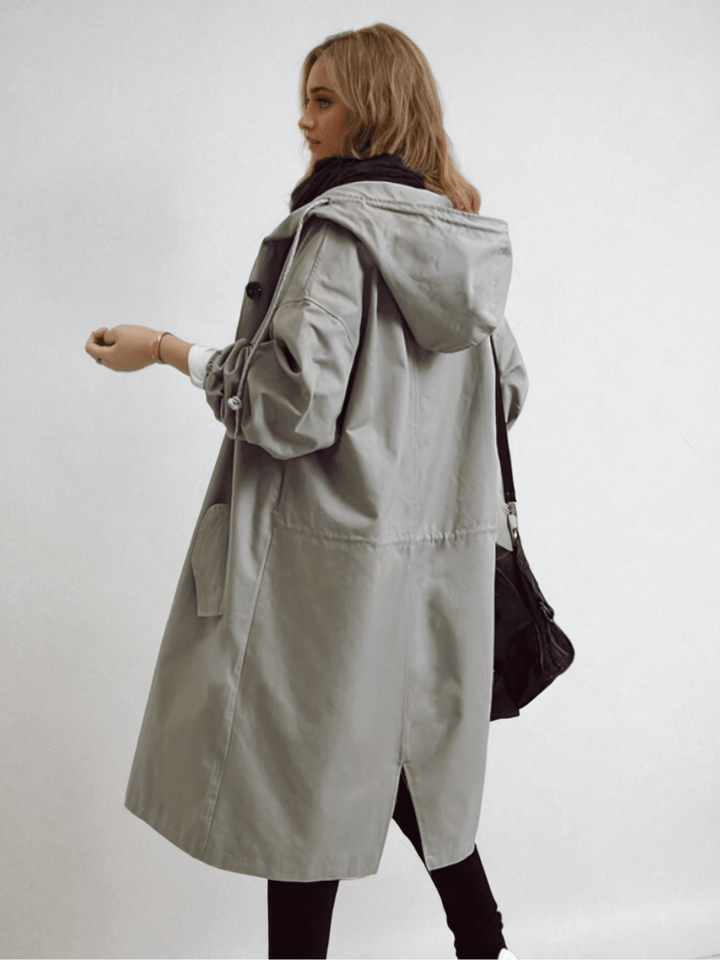 Vandafvisende Trenchcoat til Kvinder