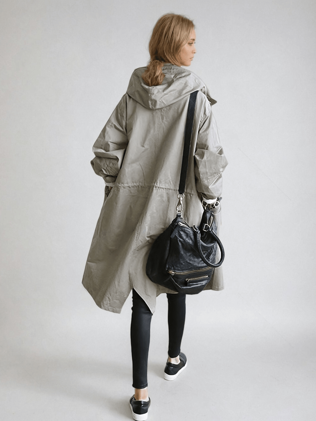 Vandafvisende Trenchcoat til Kvinder
