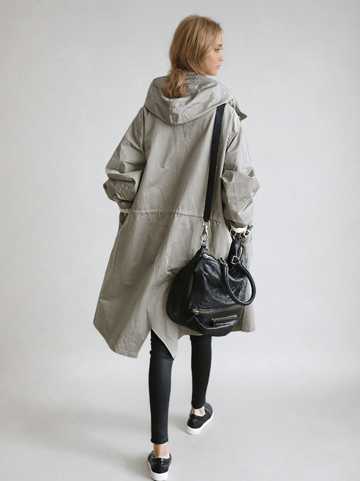 Vandafvisende Trenchcoat til Kvinder