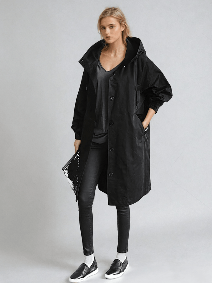 Vandafvisende Trenchcoat til Kvinder