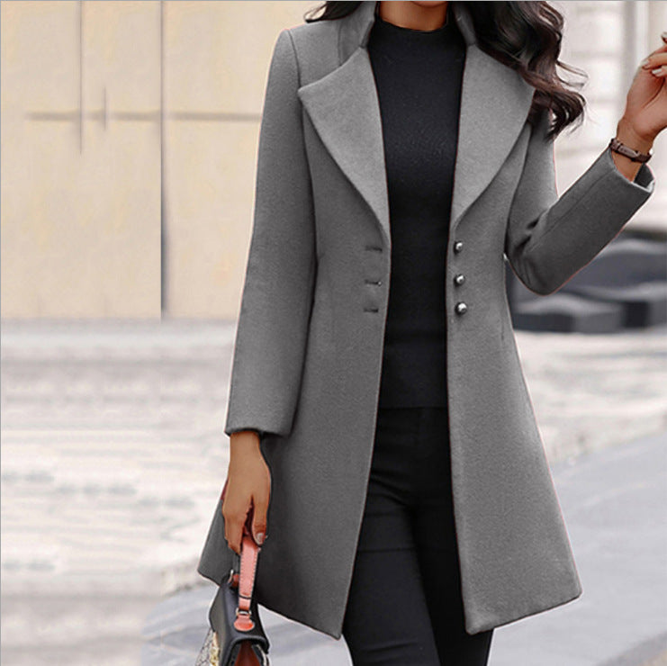 Classic Buttoned Coat