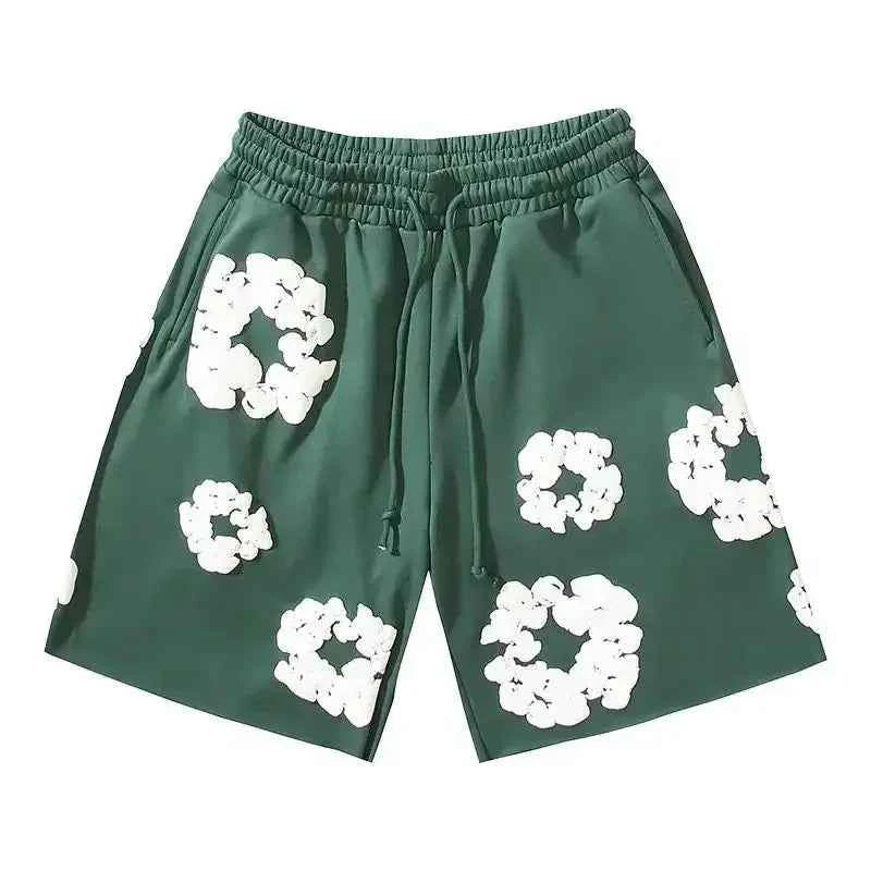 Blomstrede Sommershorts til Herrer