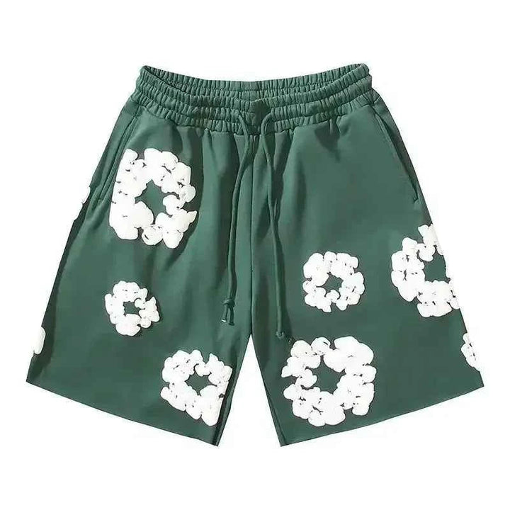 Blomstrede Sommershorts til Herrer
