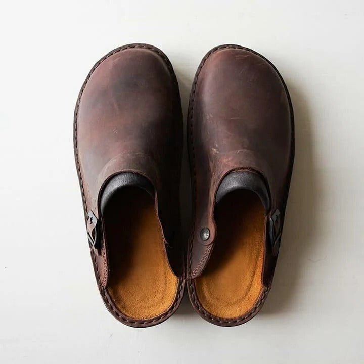 Slip-On Clogs with Heel Strap for Men