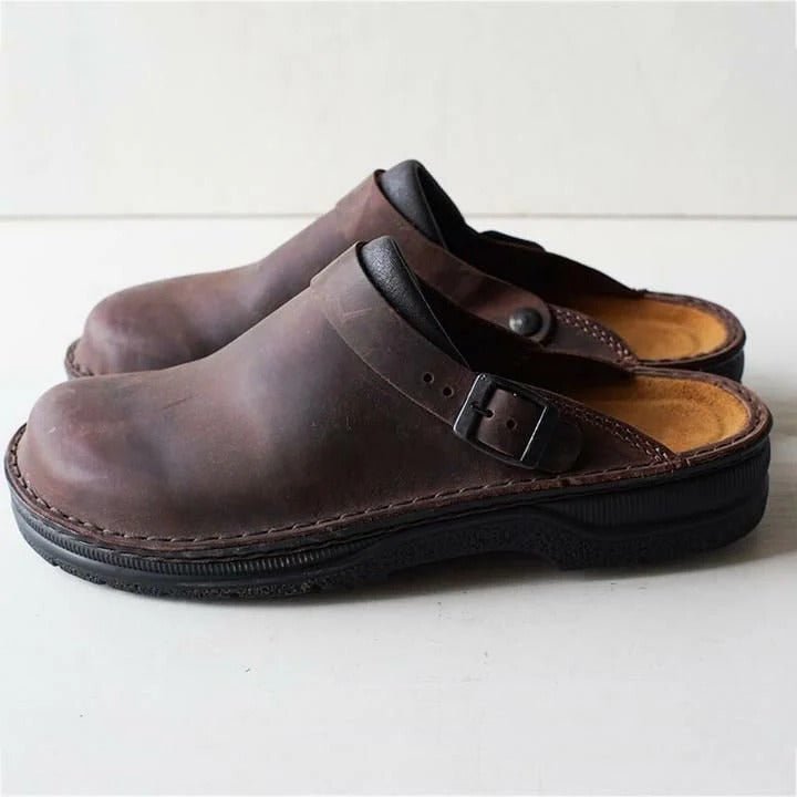 Slip-On Clogs with Heel Strap for Men