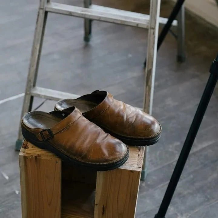 Slip-On Clogs with Heel Strap for Men
