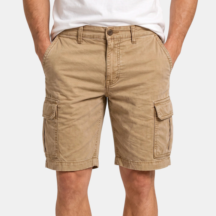 Knælange cargoshorts til mænd