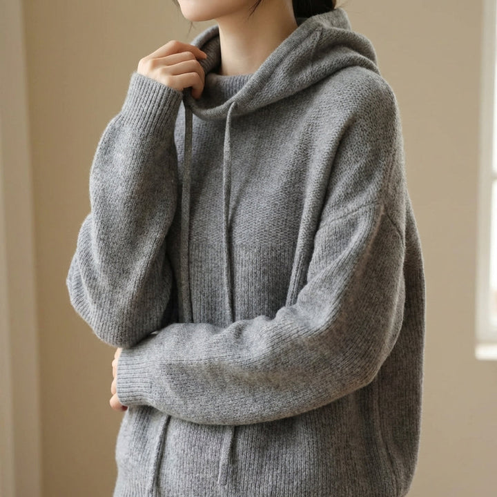 Knitted Hoodie for Women