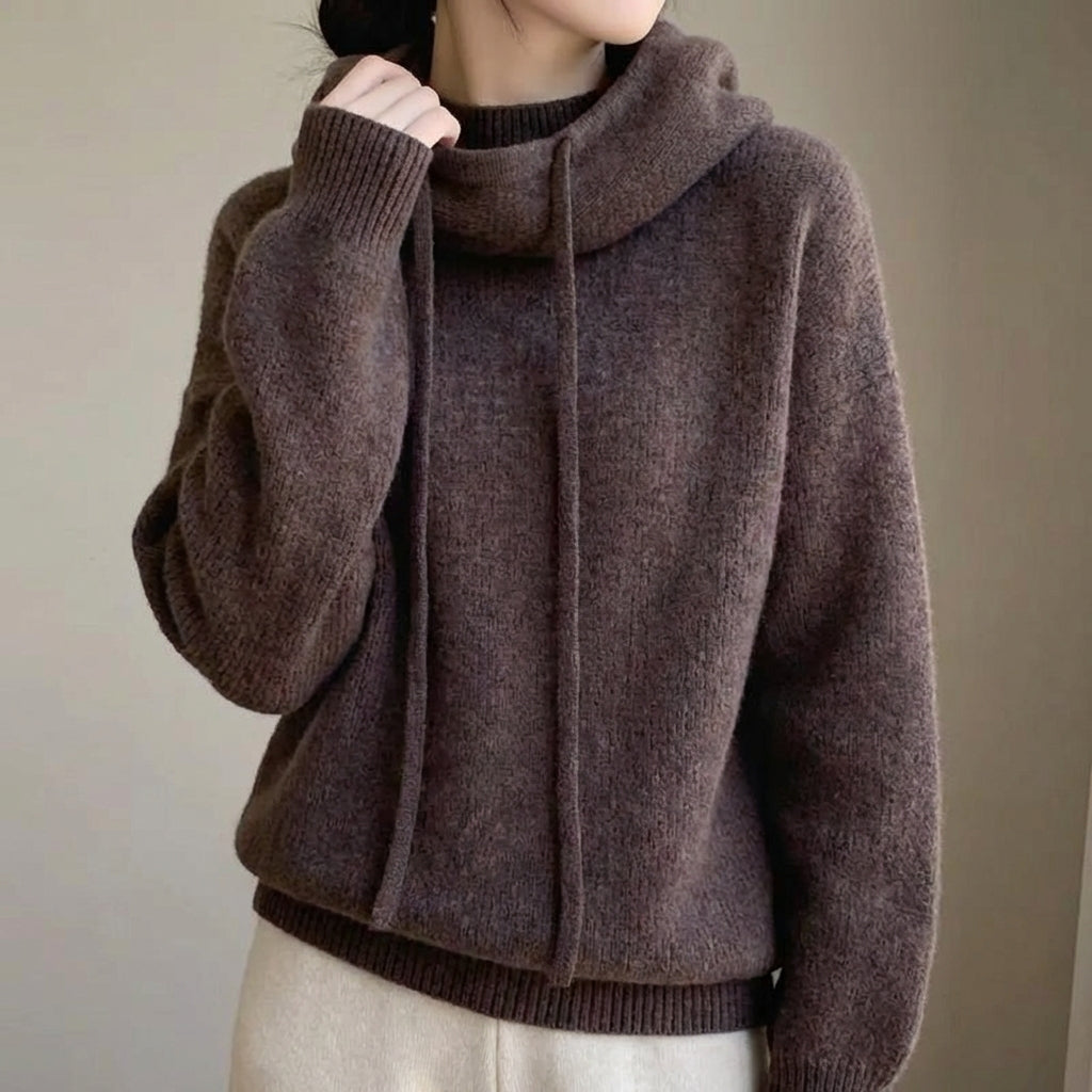 Knitted Hoodie for Women