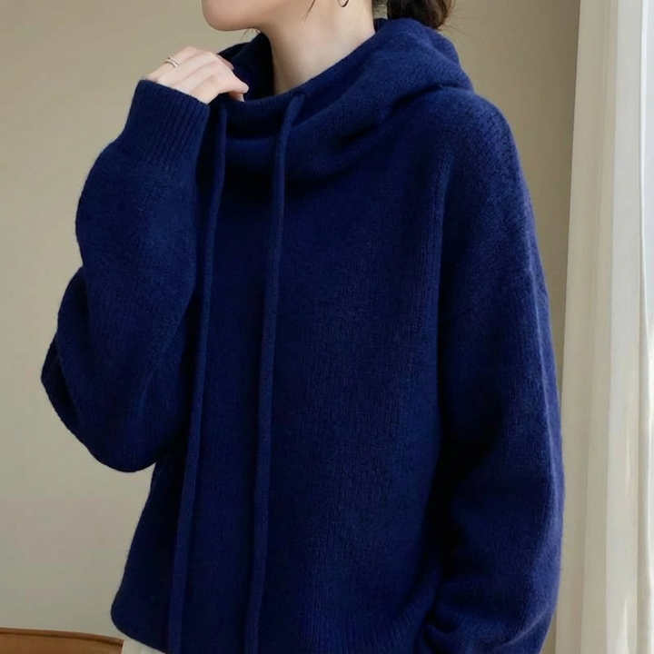 Knitted Hoodie for Women