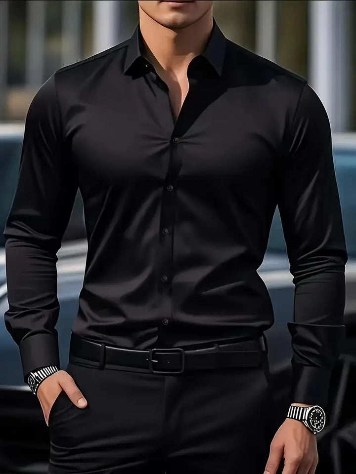 Slim Fit Jakkeskjorte til Herrer