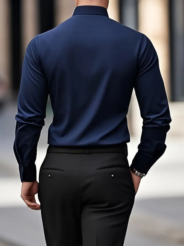 Slim Fit Jakkeskjorte til Herrer