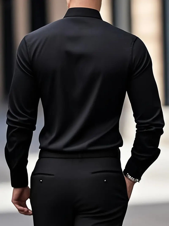 Slim Fit Jakkeskjorte til Herrer