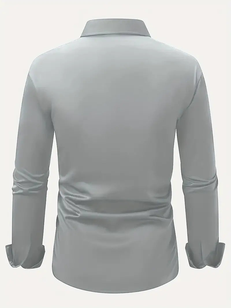 Slim Fit Jakkeskjorte til Herrer