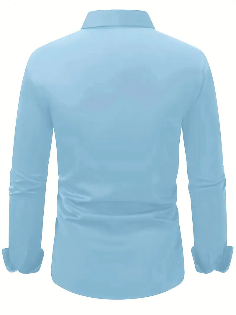 Slim Fit Jakkeskjorte til Herrer