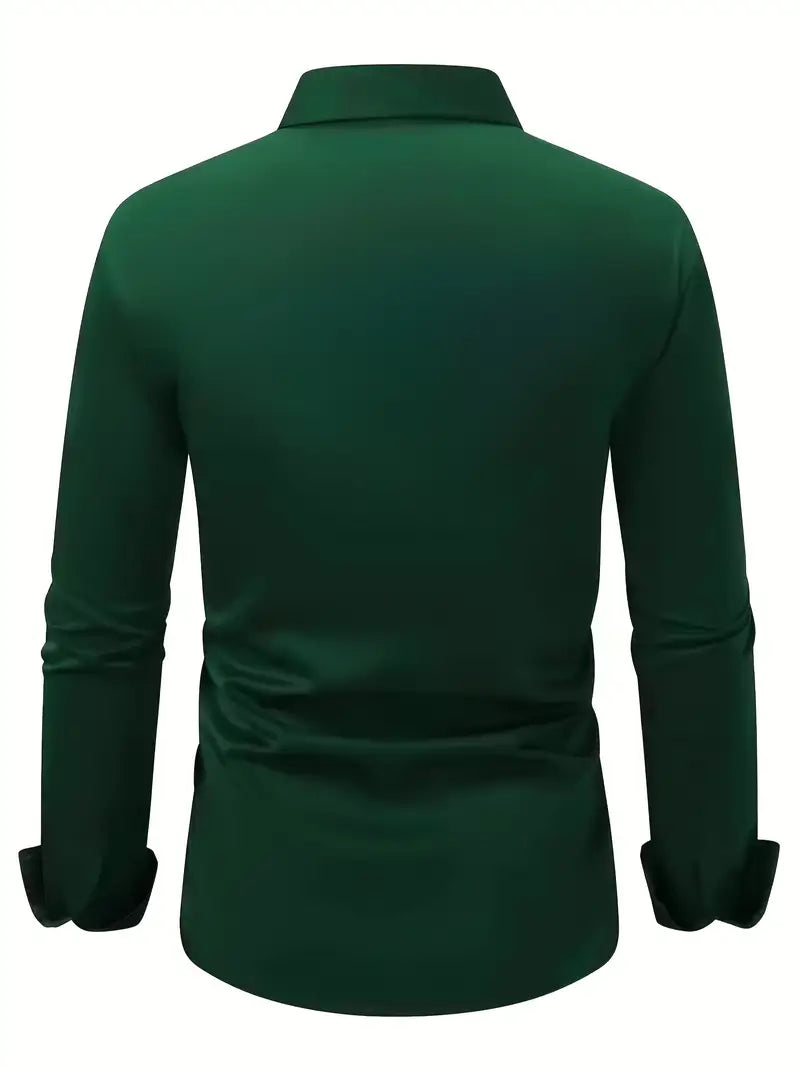 Slim Fit Jakkeskjorte til Herrer