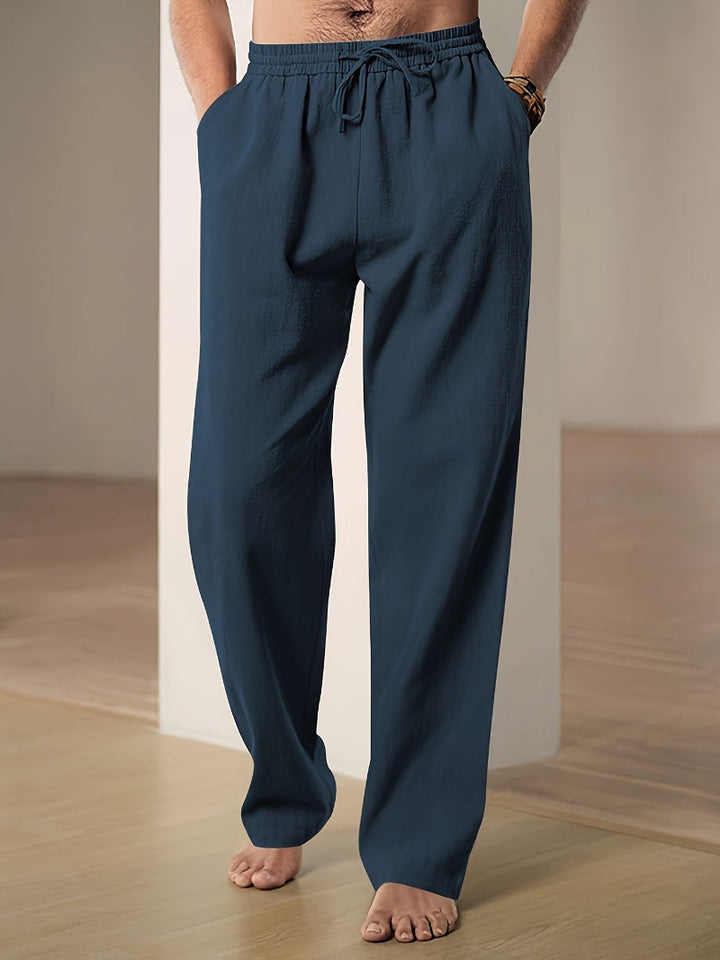 Men's lounge pants with drawstring