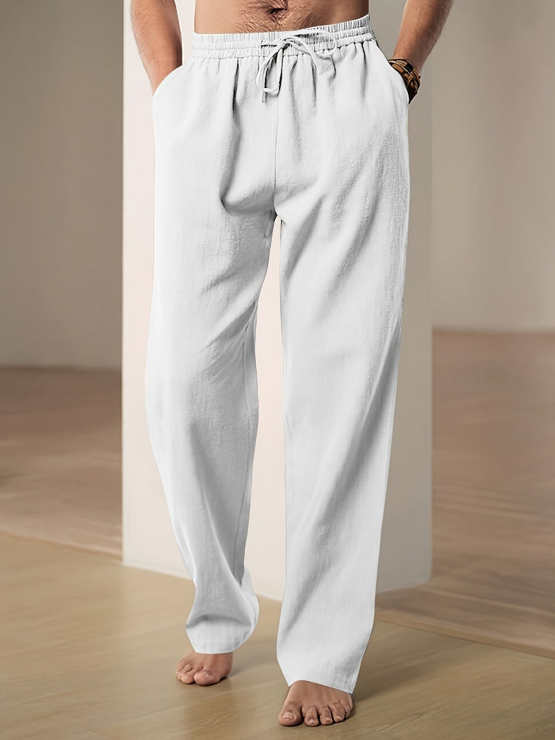Men's lounge pants with drawstring