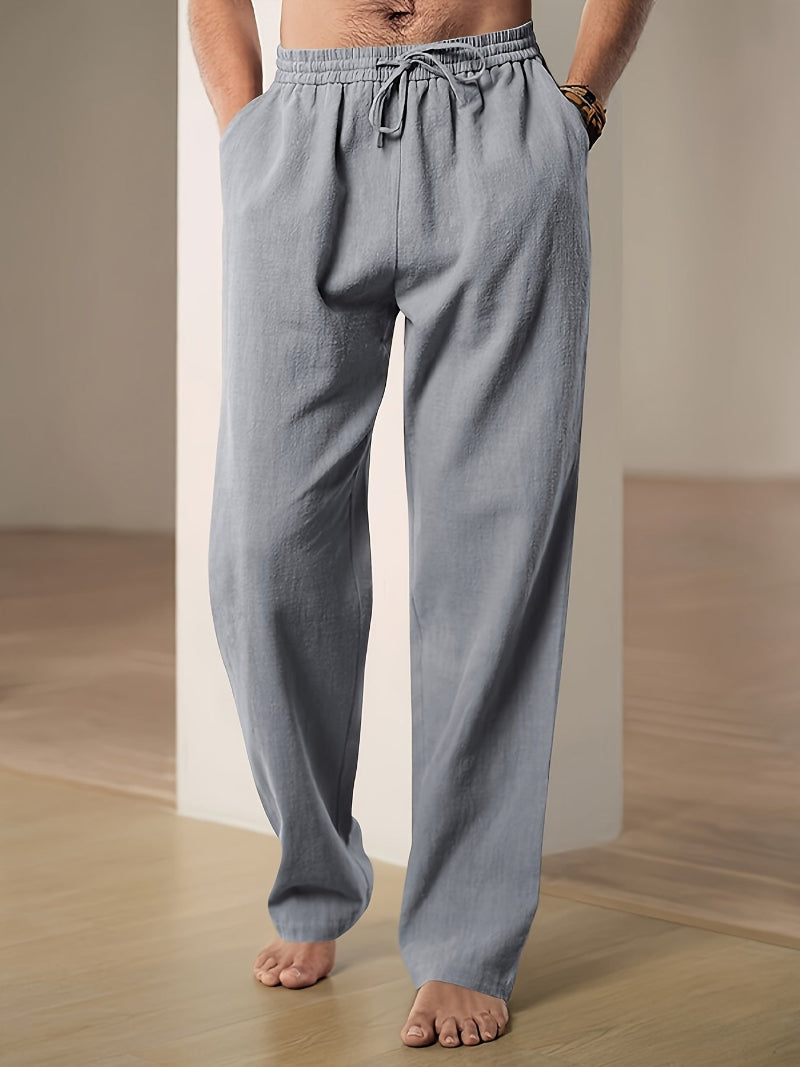 Men's lounge pants with drawstring