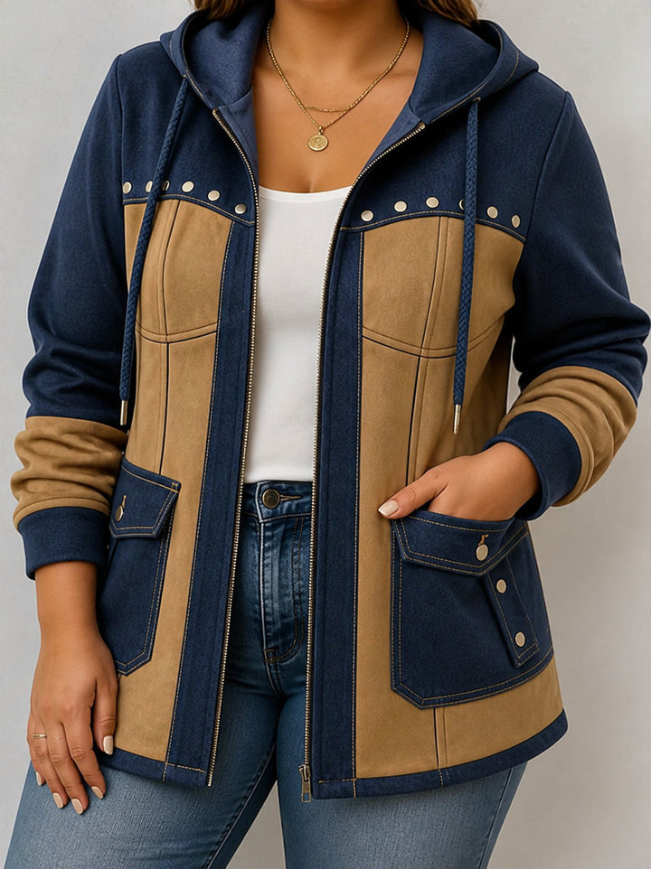 Women's zip-up hoodie