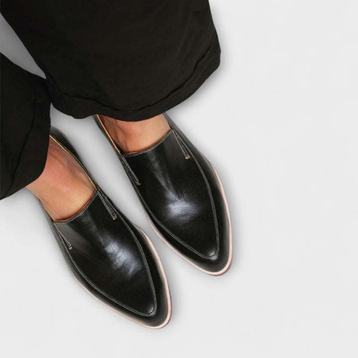 Elegant Slip-On Leather Loafers
