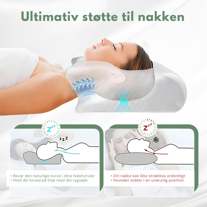 Ergonomisk Memory Skum Hovedpude