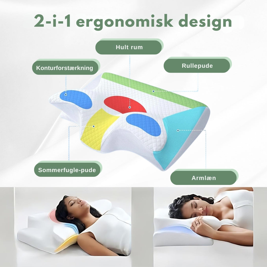 Ergonomisk Memory Skum Hovedpude