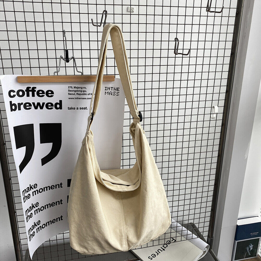 Oversized Skuldertaske Med Bred Rem