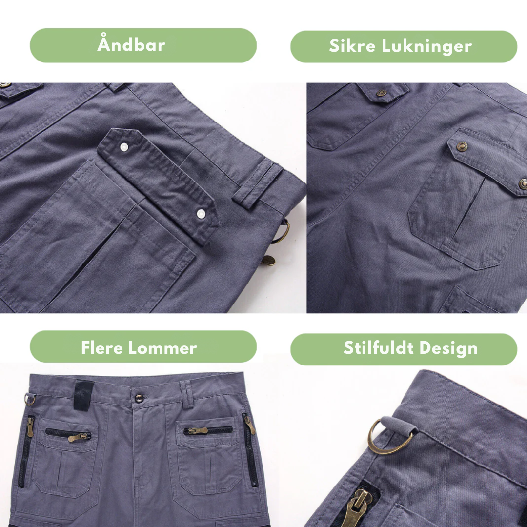 Herre Cargo Shorts Med Lommer