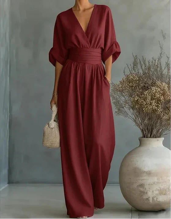 Women's Wide-Leg Jumpsuit