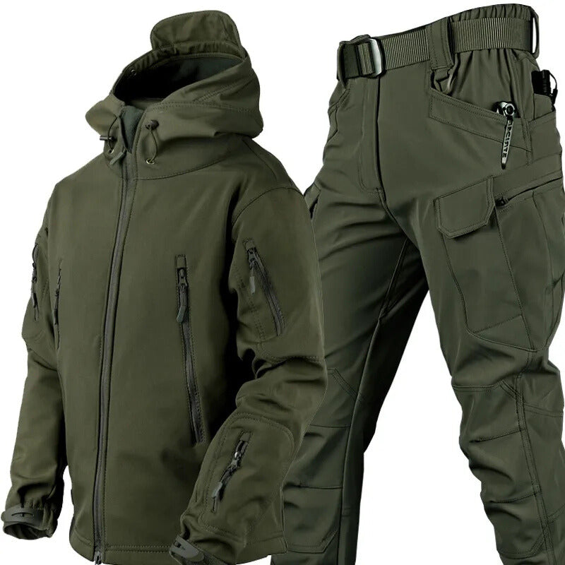 Waterproof Set with Fleece Lining for Unisex