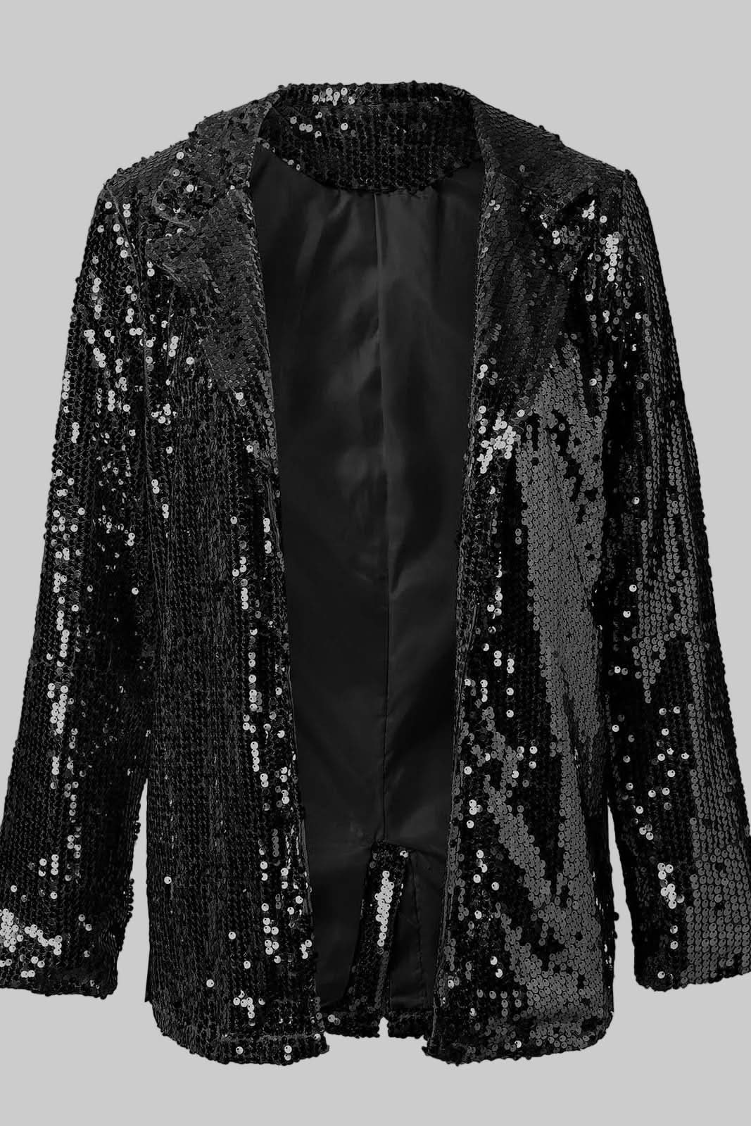Women's Sparkling Sequin Blazer