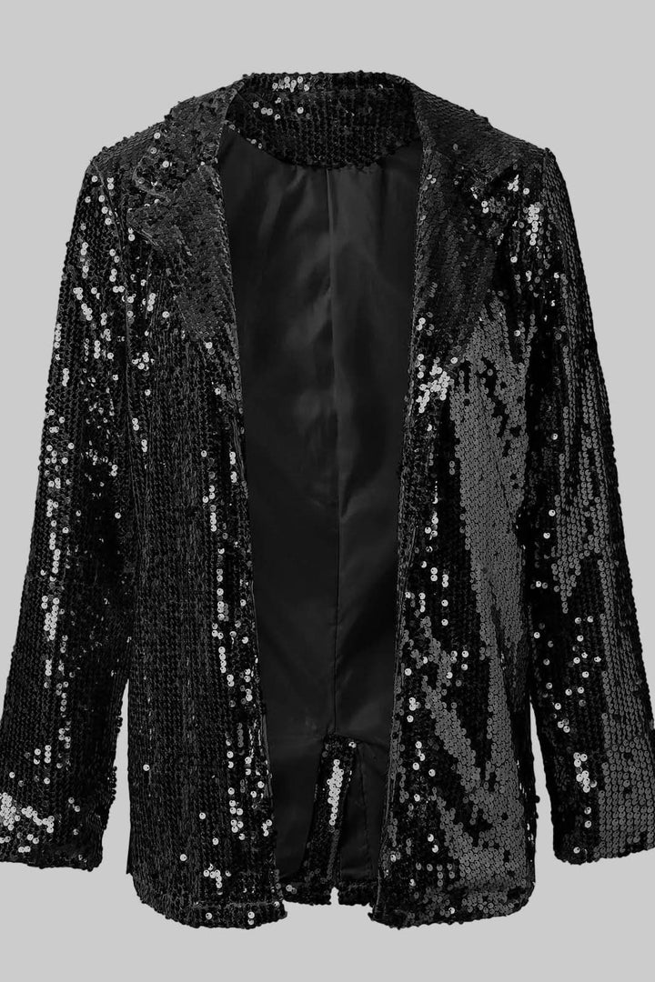 Women's Sparkling Sequin Blazer